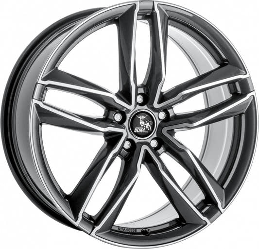 Ultra Wheels UA6 Pro gunmetal polished Alufelge