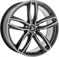 Ultra Wheels UA6 Pro gunmetal polished Alufelge