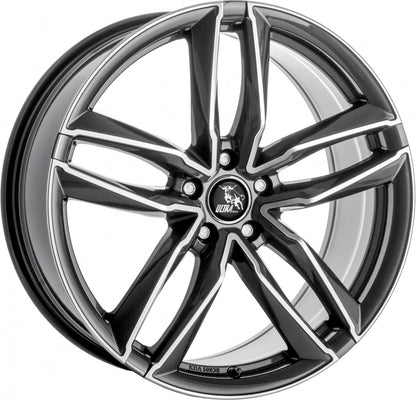 Ultra Wheels UA6 Pro gunmetal polished Alufelge