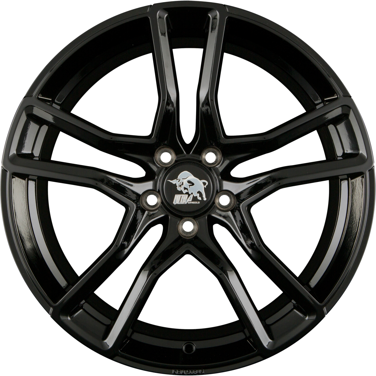 Ultra Wheels UA8-STAR Black Painted Alufelge 8x18 Zoll ET45 LK 5x112 ML66.6