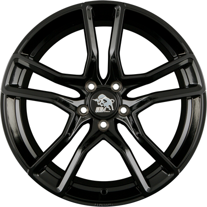 Ultra Wheels UA8-STAR Black Painted Alufelge 8x18 Zoll ET45 LK 5x112 ML66.6