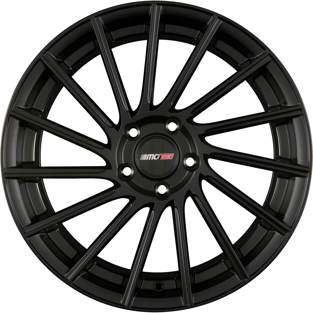 Motec Tornado (MCT9) Flat Black Alufelge 10.5x21 Zoll ET45 LK 5x120 ML72.6