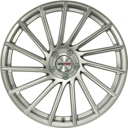 Motec Tornado high gloss silver Alufelge 10.5x21 Zoll ET15 LK 5x112 ML66.5 – Bild 2