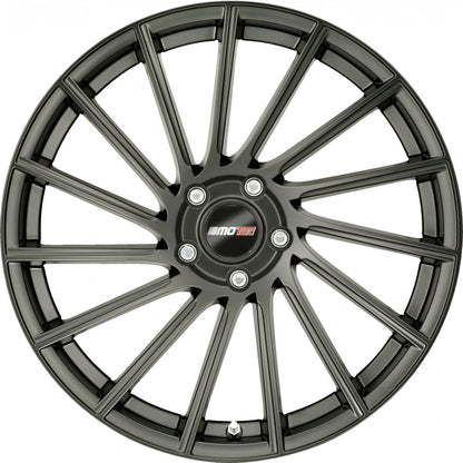 Motec Tornado flat black Alufelge 10.5x21 Zoll ET45 LK 5x112 ML66.5 – Bild 2
