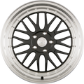 Ultra Wheels UA3-LM Black Rim Polished Alufelge 8.5x20 Zoll ET35 LK 5x120 ML72.6