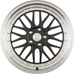 Ultra Wheels UA3-LM Black Rim Polished Alufelge 8.5x20 Zoll ET35 LK 5x120 ML72.6