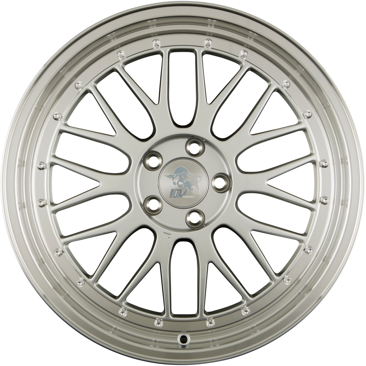 Ultra Wheels UA3-LM Silver Rim Polished Alufelge 9.5x20 Zoll ET35 LK 5x120 ML72.6