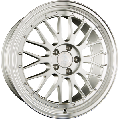Ultra Wheels UA3-LM Silver Rim Polished Alufelge 9.5x20 Zoll ET35 LK 5x120 ML72.6 – Bild 2