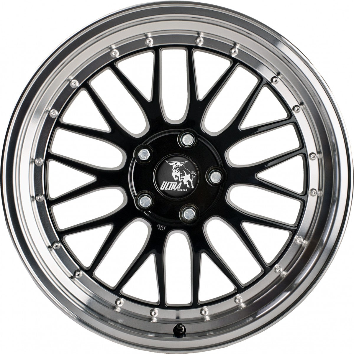 Ultra Wheels UA3 LM black / lip polished Alufelge 9.5x20 Zoll ET35 LK 5x112 ML66.5 – Bild 2