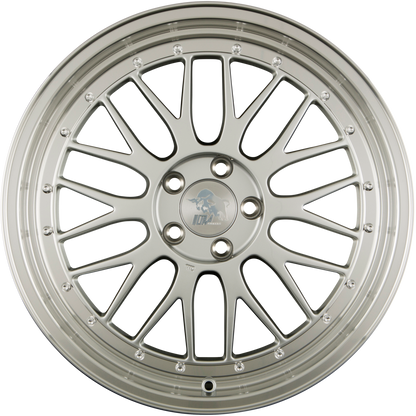Ultra Wheels UA3-LM Silver Rim Polished Alufelge 9.5x20 Zoll ET35 LK 5x112 ML66.6