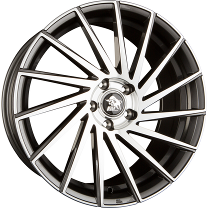 Ultra Wheels UA9-STORM Gunmetal Polished Alufelge 8.5x20 Zoll ET35 LK 5x112 ML66.6 – Bild 2