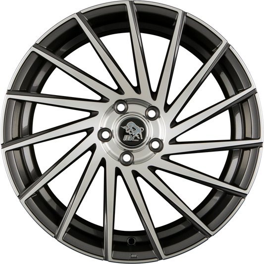 Ultra Wheels UA9-STORM Gunmetal Polished Alufelge 8.5x20 Zoll ET45 LK 5x112 ML66.6