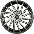 Ultra Wheels UA9-STORM Gunmetal Polished Alufelge 8x18 Zoll ET45 LK 5x120 ML72.6