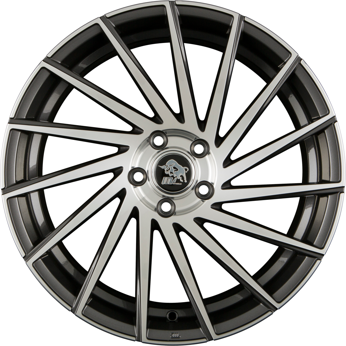 Ultra Wheels UA9-STORM Gunmetal Polished Alufelge 8x18 Zoll ET35 LK 5x112 ML66.6