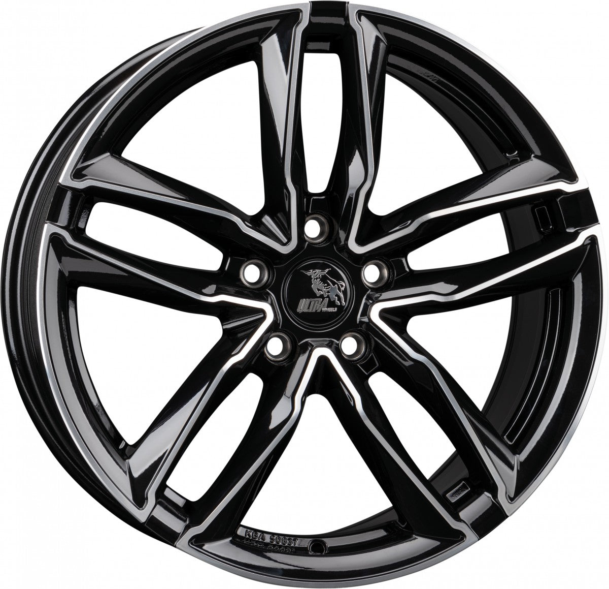 Ultra Wheels UA6-PRO Black Polished Alufelge 8.5x19 Zoll ET35 LK 5x112 ML66.6