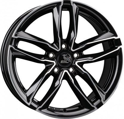 Ultra Wheels UA6-PRO Black Polished Alufelge 8.5x19 Zoll ET35 LK 5x112 ML66.6