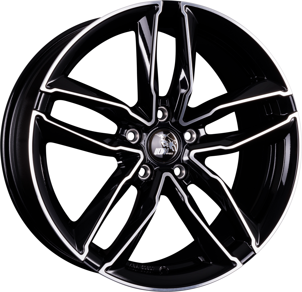 Ultra Wheels UA6-PRO Black Polished Alufelge 8.5x19 Zoll ET35 LK 5x112 ML66.6 – Bild 4