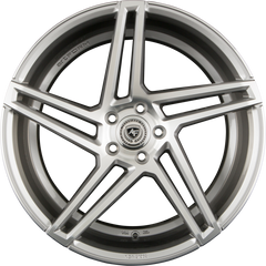 ArtForm AF-601 Smoke Grey Polished Alufelge 8.5x19 Zoll ET35 LK 5x120 ML72.6