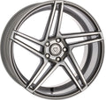 ArtForm AF-601 smoke grey polished Alufelge