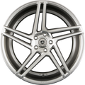 ArtForm AF-601 Smoke Grey Polished Alufelge 9.5x20 Zoll ET30 LK 5x112 ML66.6