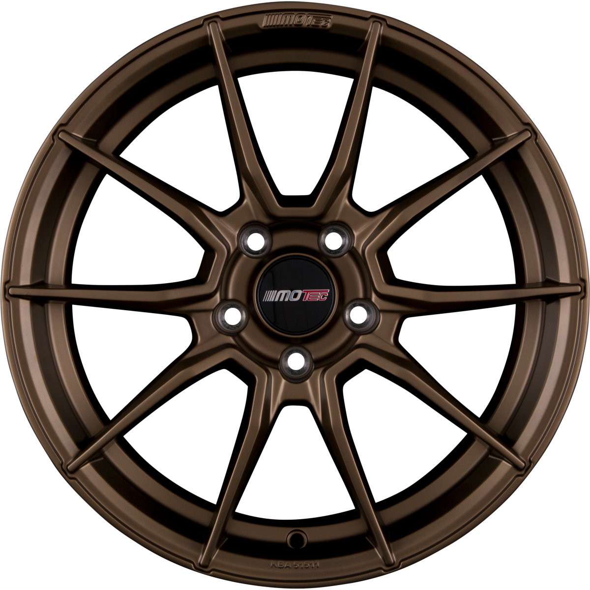 Motec Ultralight (MCR2) Matt Bronze Alufelge 8x18 Zoll ET30 LK 5x120 ML72.6