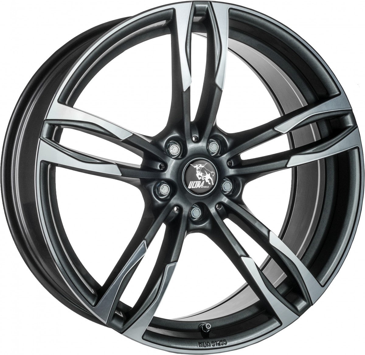 Ultra Wheels UA11 Boost gunmetal polished Alufelge 8x18 Zoll ET30 LK 5x120 ML72.6