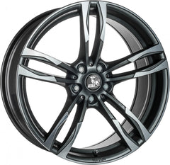 Ultra Wheels UA11 Boost gunmetal polished Alufelge 8x18 Zoll ET30 LK 5x120 ML72.6