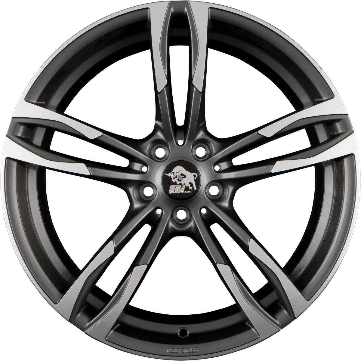 Ultra Wheels UA11-BOOST Gun Metal Polished Alufelge 8x18 Zoll ET45 LK 5x112 ML66.6