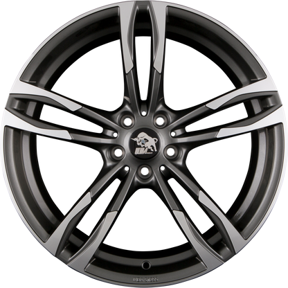 Ultra Wheels UA11-BOOST Gun Metal Polished Alufelge 8x18 Zoll ET45 LK 5x112 ML66.6