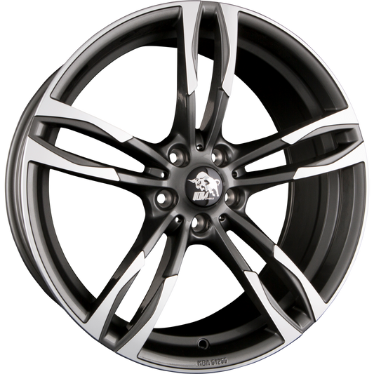 Ultra Wheels UA11-BOOST Gun Metal Polished Alufelge 8x18 Zoll ET45 LK 5x112 ML66.6 – Bild 2