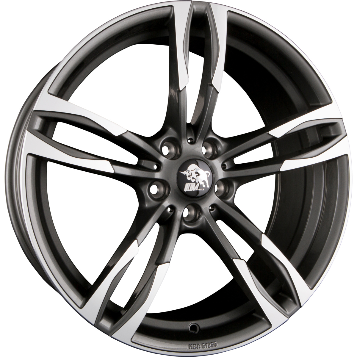 Ultra Wheels UA11-BOOST Gun Metal Polished Alufelge 8x18 Zoll ET45 LK 5x112 ML66.6 – Bild 2