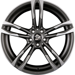 Ultra Wheels UA11-BOOST Gun Metal Polished Alufelge 8.5x19 Zoll ET30 LK 5x112 ML66.6