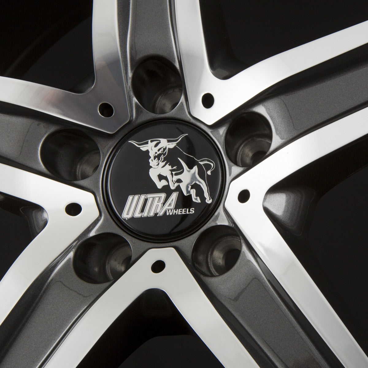 Ultra Wheels UA7 Dark Gunmetal Polished Alufelge 8x18 Zoll ET35 LK 5x112 ML66.6 – Bild 4