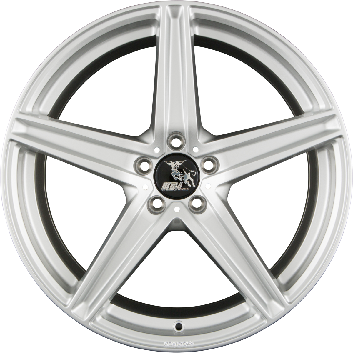 Ultra Wheels UA7 Silver Painted Alufelge 9.5x20 Zoll ET40 LK 5x112 ML66.6