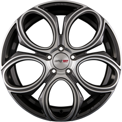 Motec Curve (MCT12) Gunmetal Polished Alufelge 8x19 Zoll ET48 LK 5x112 ML66.6
