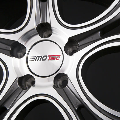 Motec Curve (MCT12) Gunmetal Polished Alufelge 8x19 Zoll ET48 LK 5x112 ML66.6 – Bild 5