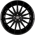 ArtForm AF-401 Black Rim Polished Alufelge 10x22 Zoll ET20 LK 5x112 ML66.6