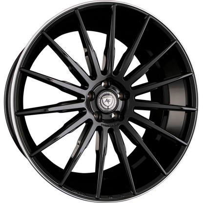 ArtForm AF-401 Black Rim Polished Alufelge 10x22 Zoll ET20 LK 5x112 ML66.6 – Bild 2