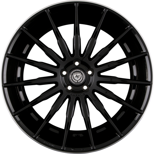 ArtForm AF-401 Black Rim Polished Alufelge 10x22 Zoll ET45 LK 5x112 ML66.6