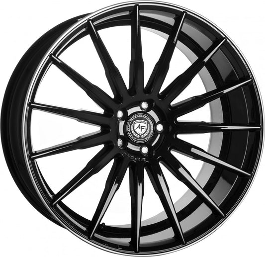 ArtForm AF-401 black rim polished 11.5x22 ET55 - LK5/130 ML71.6