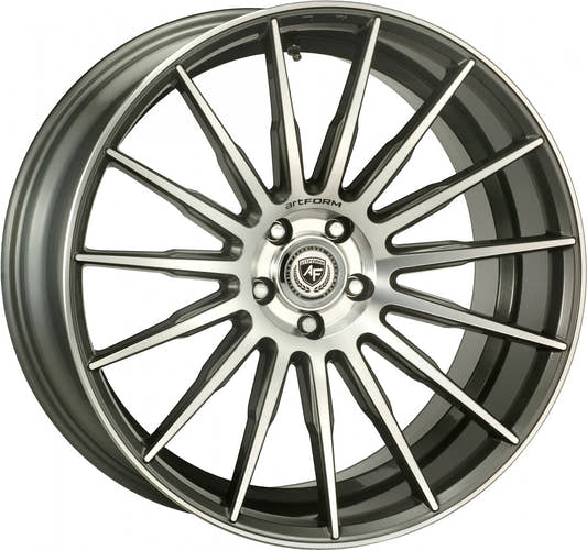 ArtForm AF-401 gunmetal polished Alufelge