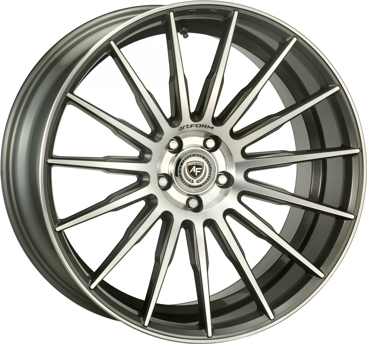 ArtForm AF-401 gunmetal polished Alufelge