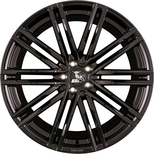 Ultra Wheels UA12-TURBO Black Painted Alufelge 10.5x20 Zoll ET15 LK 5x112 ML66.6