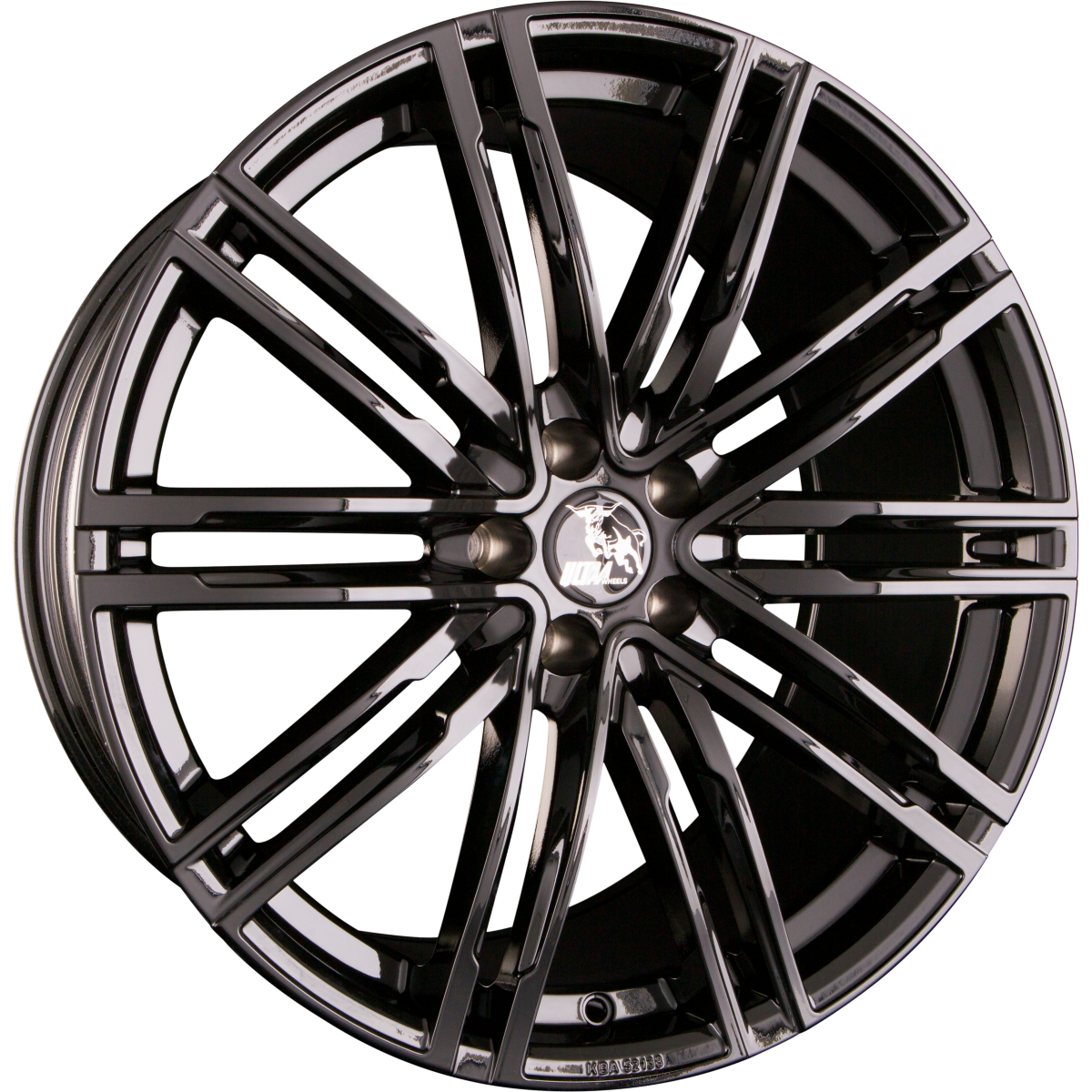 Ultra Wheels UA12-TURBO Black Painted Alufelge 10.5x20 Zoll ET15 LK 5x112 ML66.6 – Bild 2