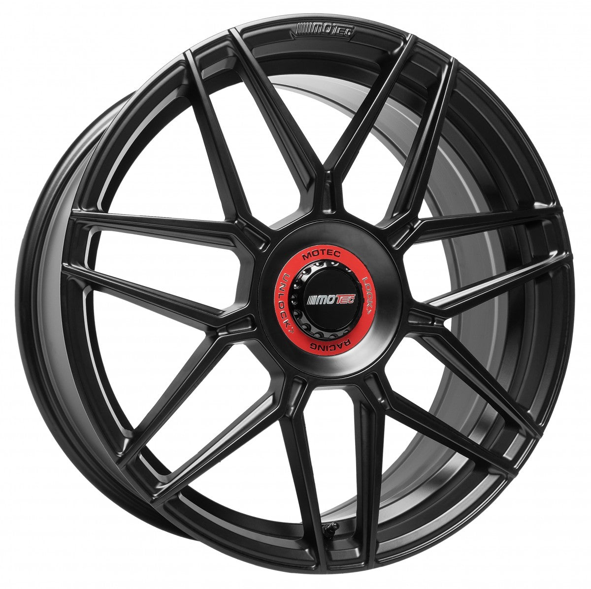 Motec GT.one flat black Alufelge
