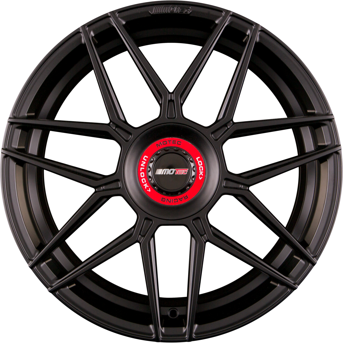 Motec GT.One (MCT14) Schwarz Matt Alufelge 9.5x20 Zoll ET35 LK 5x112 ML66.6