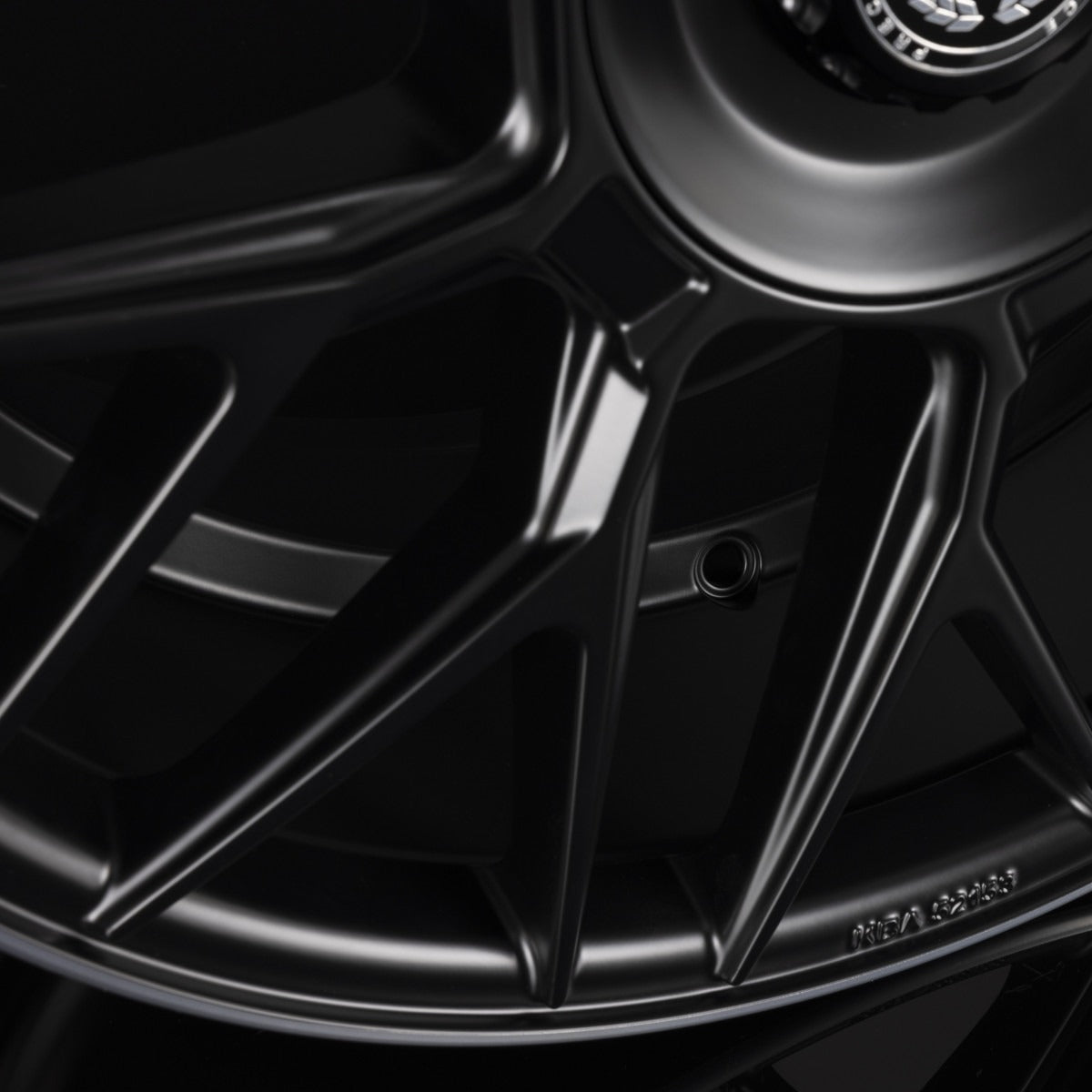 ArtForm AF-801 Flat Black Rim Polished Alufelge 8.5x19 Zoll ET45 LK 5x112 ML66.6 – Bild 5