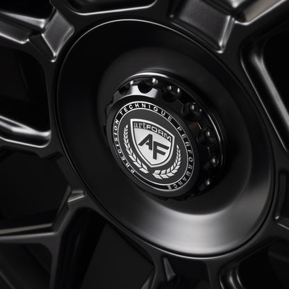 ArtForm AF-801 Flat Black Rim Polished Alufelge 8.5x20 Zoll ET30 LK 5x112 ML66.6 – Bild 3