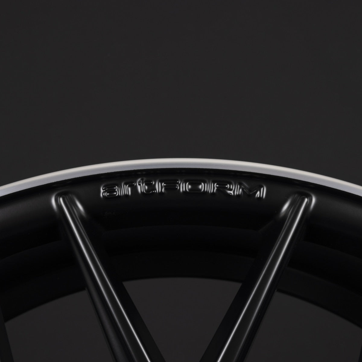 ArtForm AF-801 Flat Black Rim Polished Alufelge 8.5x20 Zoll ET30 LK 5x112 ML66.6 – Bild 4