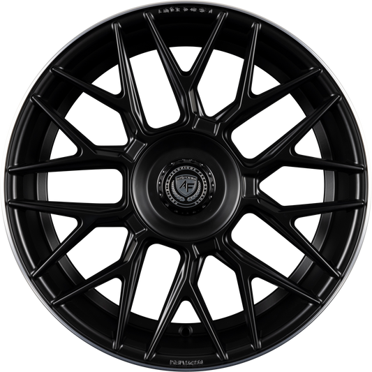 ArtForm AF-801 Flat Black Rim Polished Alufelge 9.5x20 Zoll ET35 LK 5x112 ML66.6